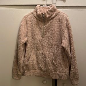 Sherpa quarter zip